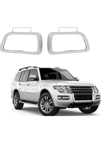 Araba Iç Kapı Kolu Çerçevesi Trim Kapağı MR655492 MR655490 Mitsubishi Pajero V73 V77 V93 V97,B (Yurt Dışından) fiyatları