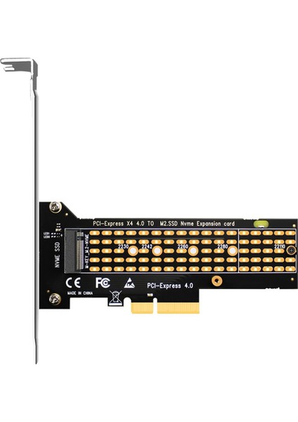 M.2 Nvme - Pcıe 4.0 X4 Adaptörü, Pcıe 4.0/3.0 X4 Tam Hız Desteği 22110/2280/2260/2242/2230 (Yurt Dışından)
