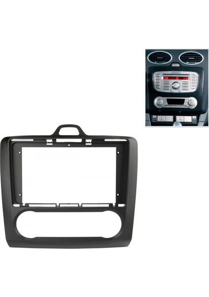 9 Inç Araba Çerçeve Fasya Adaptörü Android Radyo Gösterge Paneli Montaj Kiti Ford Focus Mk2 Mk3 S-Max 2004-2014 Lhd (Yurt Dışından) modelleri