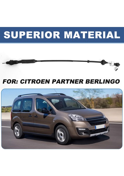 Peugeot Citroen Partner Berlingo DW8B Motor 1.6 Hdı 2150CY Için Araba Debriyaj Kablosu (Yurt Dışından) fırsatları