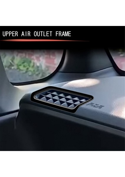 Honda N-Box 2024 Klima Hava Çıkış Kapağı Parlak Siyah Için Araba Gösterge Paneli A/c Hava Çıkışı Trim Çerçevesi (Yurt Dışından) fiyatları