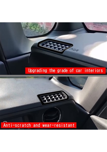 Honda N-Box 2024 Klima Hava Çıkış Kapağı Parlak Siyah Için Araba Gösterge Paneli A/c Hava Çıkışı Trim Çerçevesi (Yurt Dışından) modelleri