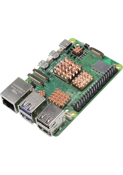 Raspberry Pi5 Için Isı Emici Bakır Isı Emici Yonga Yapışkanlı Arka Yüzeyli Isı Emici Cpu Bellek Yuvası Isı Emici (Yurt Dışından) fırsatları