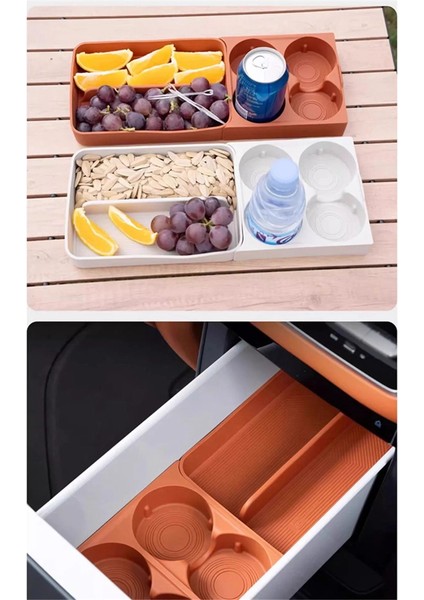 Araba Aksesuarları Buzdolabı Bardak Tutucu Içecek Sabitleme Izgarası Silikon Ped Lıxıang L9 L7 L8 2024 Turuncu (Yurt Dışından) fırsatları