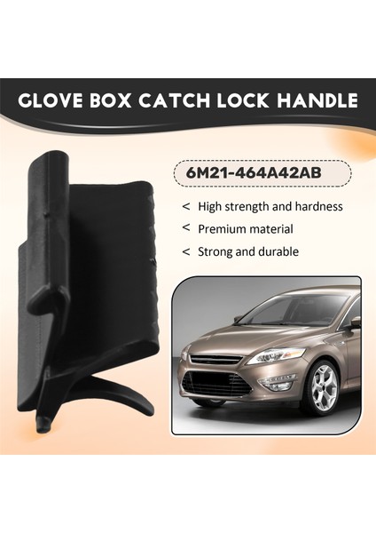 Araba Eldiven Kutusu Kilit Tutacağı 6M21-464A42AB Ford Mondeo Mk4 2008-2013 Alet Kutusu Mandalı Çarpıcı (Yurt Dışından) fırsatları