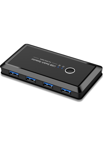 Bilgisayar Anahtarı Bilgisayar Paylaşım Yazıcı Usb3.0 Paylaşım 4 Çıkış 2 Giriş Anahtar Çok Işlevli Kullanışlı Adaptör (Yurt Dışından)