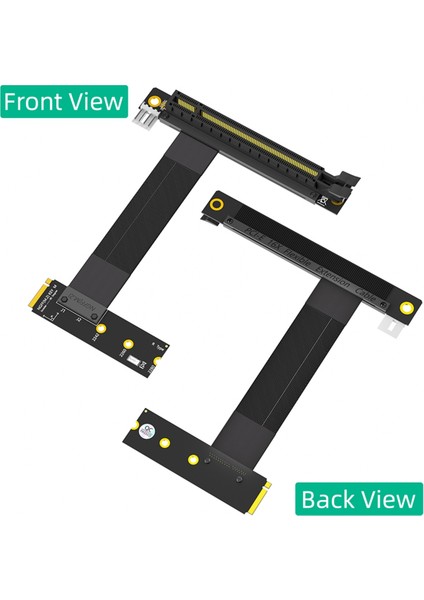 M.2 Ngff Anahtar M - Pcı-E 16X Grafik Kartı Yükseltici Adaptör Kartı, Nvme - Pcı-Express 16X Uzatma Kablosu (Sağ Yön) (Yurt Dışından) fiyatları