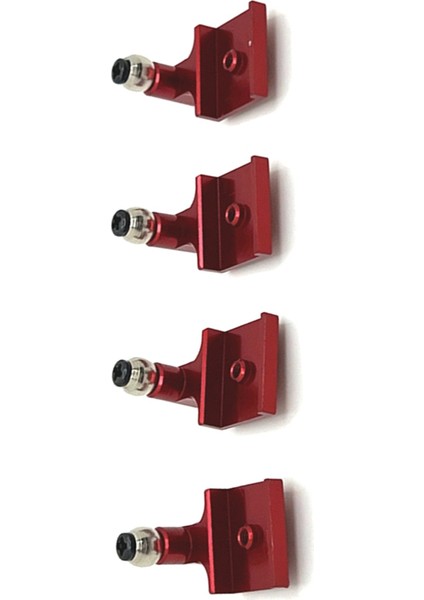 Rc Araba Yükseltme Ön Arka Süspansiyon Braketleri Kiti Wpl 1/16 C64 Rc Araba Yükseltme Parçaları Kırmızı (Yurt Dışından) fiyatları