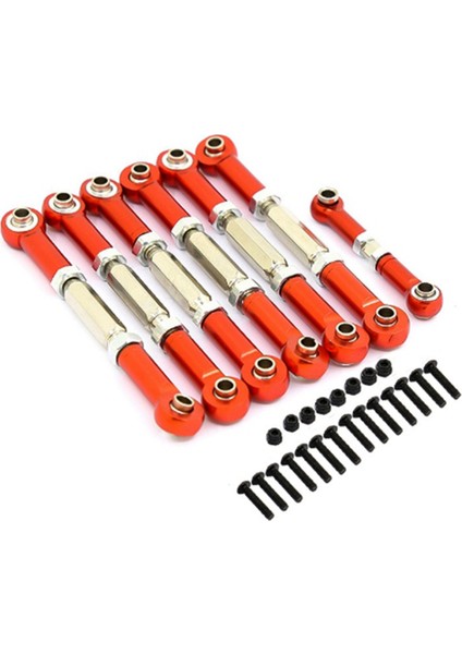 1/10 Traxxas Slash Vxl/rustler Vxl/stampede Vxl/hoss 4X4/2WD Için Ayarlanabilir Paslanmaz Çelik Bağlantı/şasi Bağlantısı (Yurt Dışından)
