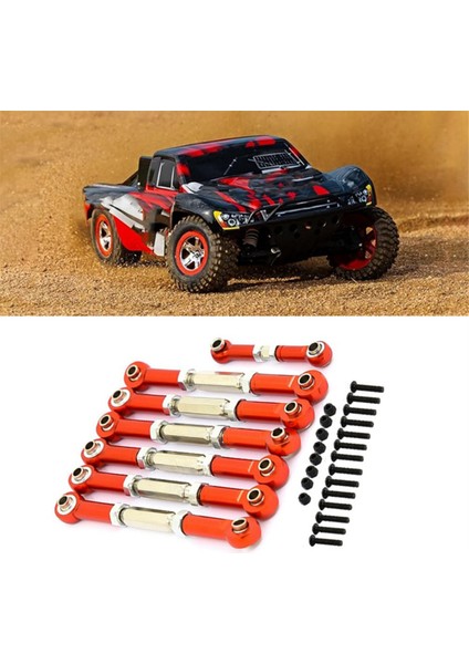 1/10 Traxxas Slash Vxl/rustler Vxl/stampede Vxl/hoss 4X4/2WD Için Ayarlanabilir Paslanmaz Çelik Bağlantı/şasi Bağlantısı (Yurt Dışından) fırsatları