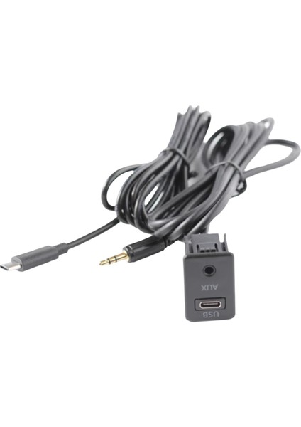 Araba Android Navigasyon Makinesi Aux Paneli Type-C+Aux Girişi Usb-C+Aux Arayüz Paneli Uzatma Kablosu Adaptör Paneli (Yurt Dışından) modelleri