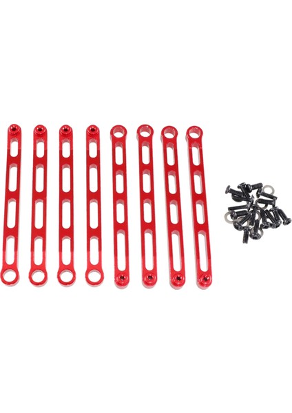 Rc Araba Şasi Bağlantı Çubuğu Takımı 1/12 MN78 MN82 Rc Araba Yükseltme Aksesuarları Kırmızı (Yurt Dışından) modelleri