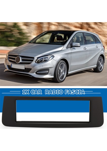 Benz B Sınıfı (W246)/A Sınıfı (W176) 2013-2015 Için Araba Radyo Fasyası Stereo DVD Çerçeve Trim Çevre Paneli Çerçeve Kurulumu (Yurt Dışından) fırsatları