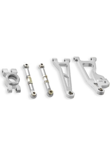 Rc Araba Aksesuarları Metal Salıncak Kolu Direksiyon Kupası Yükseltme Seti Mjx Hyper Go 1/14 14209 14210 H14BM Rc Araba (Gümüş) (Yurt Dışından) fiyatları
