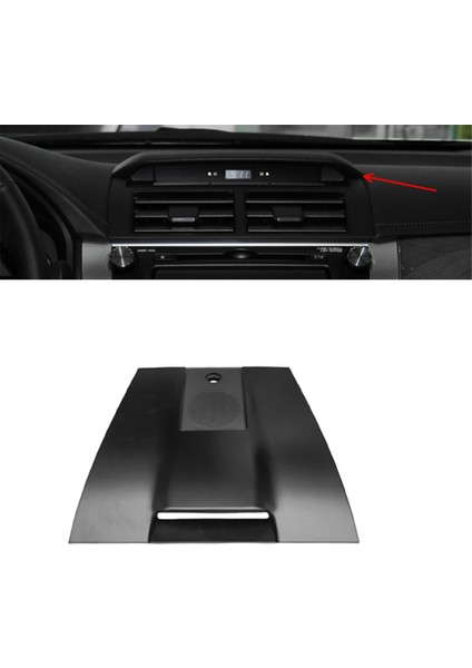 Toyota Camry 2012-2015 Için Araba Gösterge Paneli Orta Hoparlör Paneli Kapağı Orta Konsol Saat Kapağı Paneli (Yurt Dışından) fiyatları