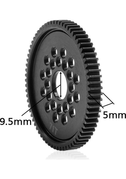Metal 71T 51667 Modül Mahmuz Dişlisi 51667 Tamiya TA08/XV02 06M Rc Araba Yükseltme Parçaları Aksesuarları (Yurt Dışından) fırsatları