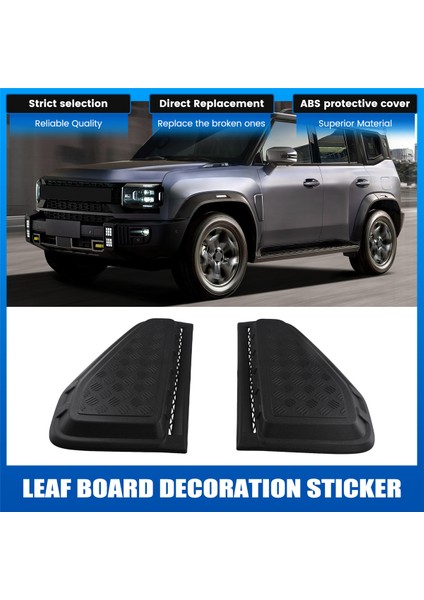 Araba Gövde Yan Işaret Kapağı Hava Menfezi Değiştirilmiş Araba Dış Aksesuarları Chery Jetour Traveler Için (Yurt Dışından) fırsatları