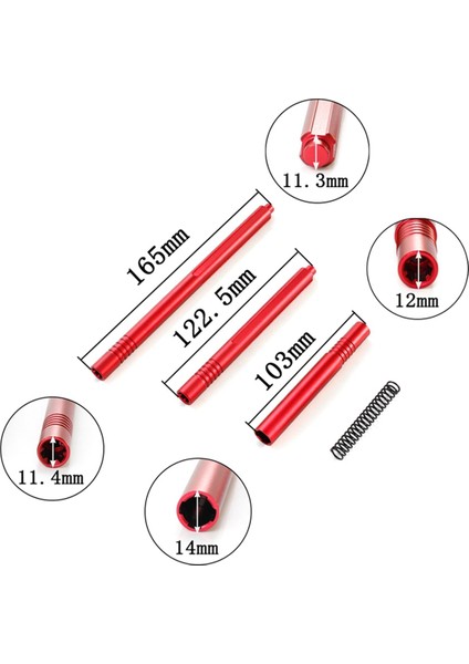 1/10 Arrma Typhon Vendetta Için Metal Merkez Kaydırıcı Tahrik Mili Yükseltme Parçaları Arrma AR310884 Rc Araba Yükseltme Parçalarını Değiştirin (Yurt Dışından) modelleri