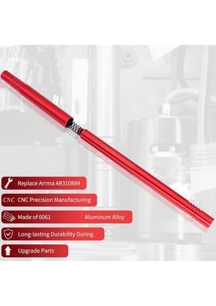 1/10 Arrma Typhon Vendetta Için Metal Merkez Kaydırıcı Tahrik Mili Yükseltme Parçaları Arrma AR310884 Rc Araba Yükseltme Parçalarını Değiştirin (Yurt Dışından) fırsatları