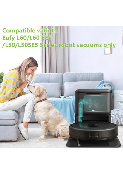 Eufy L50, L60 Serisi Robot Süpürge Yedek Parça Kiti ile Uyumlu Yedek Parça Aksesuarları (Yurt Dışından) fırsatları