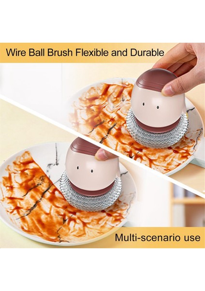 Bulaşık Fırçası ve Sabunluk Karikatür Tencere Fırçası Alt Braket Bulaşık Tencere Tava Lavabo Indüksiyonlu Ocak A (Yurt Dışından) fırsatları