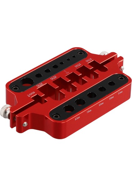 Isıl Koruyucu Alüminyum Kaynak Lehimleme Yalıtım Istasyonu Jig 3.5mm XT60 XT90 Deans Muz Fiş Konnektörü Kırmızı (Yurt Dışından)