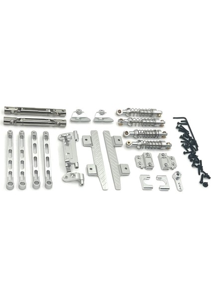 Rc Araba Yükseltme Amortisör Bağlantı Çubuğu 1/12 MN82 LC79 Rc Araba Yükseltme Parçaları Gümüş Için Tahrik Mili Seti Öncesi ve Sonrası (Yurt Dışından) fiyatları