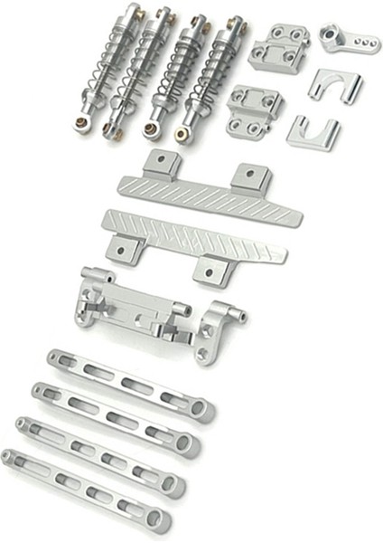 Rc Araba Yükseltme Amortisör Bağlantı Çubuğu 1/12 MN82 LC79 Rc Araba Yükseltme Parçaları Gümüş Için Tahrik Mili Seti Öncesi ve Sonrası (Yurt Dışından) fırsatları