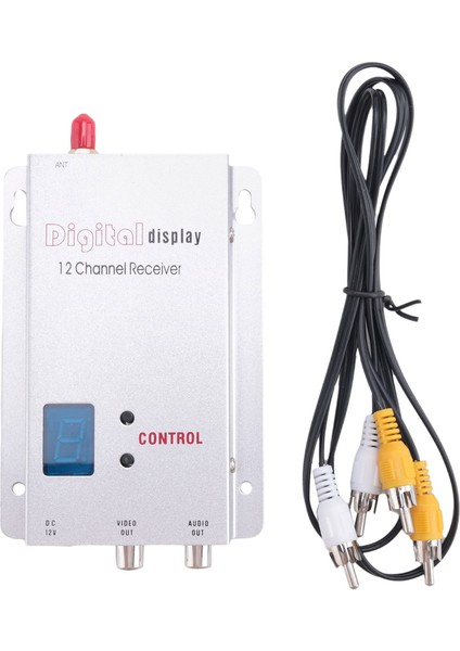 Fpv 1.2g 1.3g Vrx Alıcı 12CH Dijital Ekran Uzun Menzilli Fpv Drone Rc Modeli Için (Yurt Dışından)