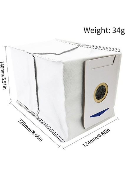 Ecovacs T30PRO/T30MAX Aksesuarları Için Ana Yan Fırça Paspas Bezi Filtre Toz Torbası (Yurt Dışından) fırsatları