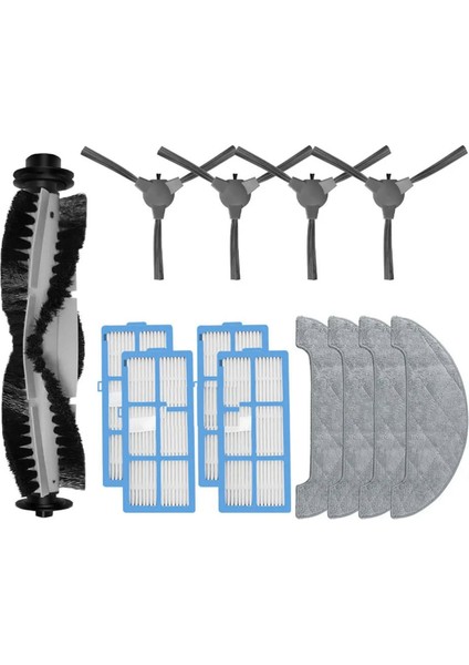 Lenovo E1 / Ultenic D5 Robot Süpürgeler Silindir Filtre Paspas Bezleri Bez Yedek Parça Aksesuarları Yedek Parçalar Için Uygundur (Yurt Dışından)