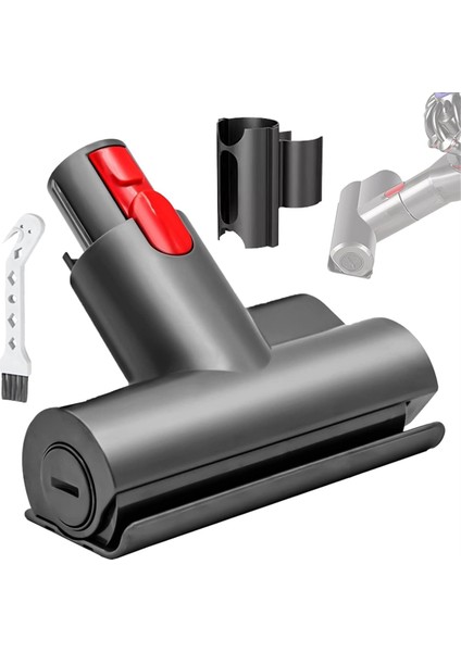 Dyson V7 V8 V10 V11V15 El Tipi Elektrikli Süpürge Için Mini Türbin Başlığı, Dyson Paspas Ataşmanı Fırça Yedek Parçaları (Yurt Dışından)
