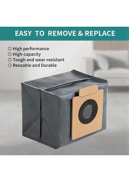 Eufy Clean X8 Pro Ses / X10 Pro Omni Yedek Aksesuarları Için Uyumlu 30 Paket Toz Torbası (Yurt Dışından) modelleri