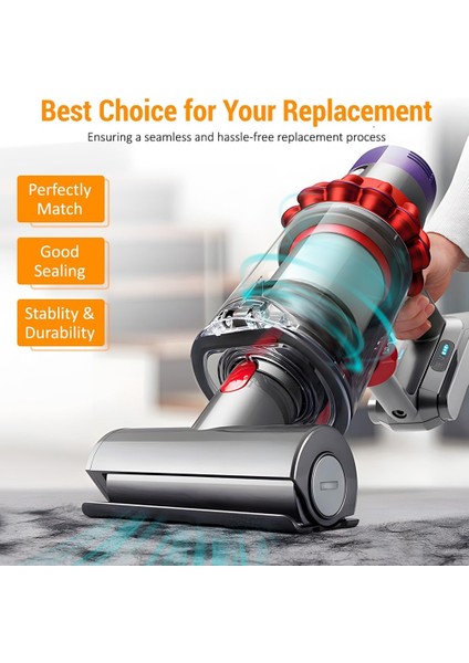 Dyson V10 SV12 Animal ve Absolute Elektrikli Süpürge Aksesuarları Toz Kutusu Filtreli Yedek Parçalar (Yurt Dışından) fiyatları