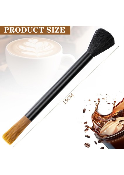 Kahve Öğütücü Temizleme Fırçası Toz Alma Espresso Fırçası Aksesuarları Temizleyici Barista Fırçası Makine Temizleme Fırçası (Yurt Dışından) modelleri