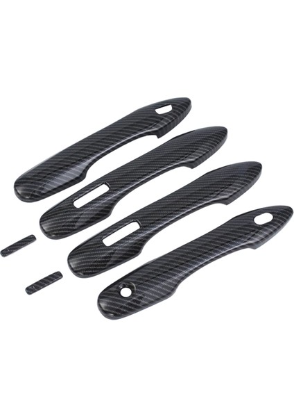 Toyota Alphard Vellfire 2024 Lhd Aksesuarları Karbon Fiber Için Araba Dış Kapı Kolu Kapağı Döşemesi (Yurt Dışından)