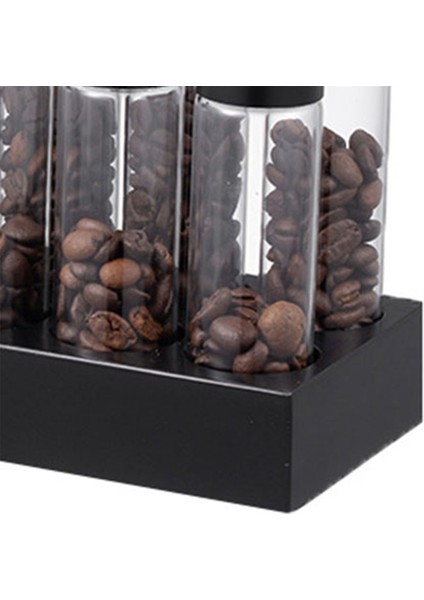 Kahve Çekirdekleri Saklama Kabı Sergileme Rafı Ceviz Çay Tüpü Şişe Cam Espresso Kahve Aksesuarları Alet (Yurt Dışından) fiyatları