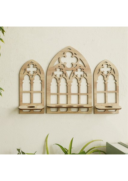 Ahşap Bitki Üretim Istasyonu, 5 Test Tüpü Vazo Duvara Monte Bitki Sergileme Iç Mekan Bitkileri, Ev Dekorasyonu (Yurt Dışından) modelleri