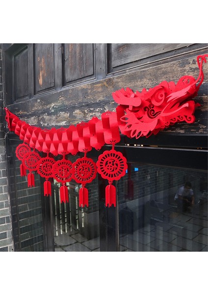 Çin Ejderhası Tavan Süslemeleri 6 Şanslı Tılsımlı Çin Ejderhası Süslemeleri Mağaza Için Ay Yeni Yılı Partisi Hediyeleri (Yurt Dışından) fiyatları