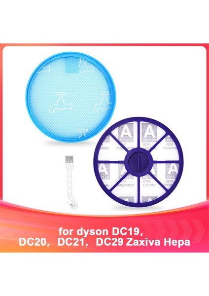 Dyson DC19, DC20, DC21, DC29 Hepa Filtreli Elektrikli Süpürge Aksesuarları, Üst ve Alt Motor Yedek Filtre (Yurt Dışından)