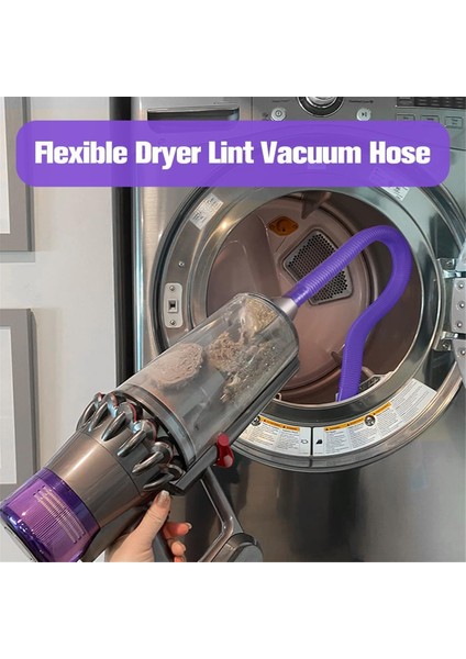 Dyson V7 V8 V10 V11 V12 V15 Elektrikli Süpürge Kurutma Makinesi Havalandırma Temizleme Kiti Esnek Kurutma Makinesi Lint Temizleme Hortumu Aparatı (Yurt Dışından) fiyatları