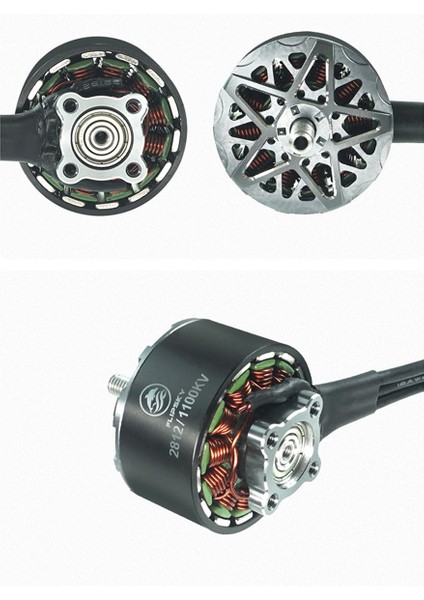 Flıpsky 2812 1100KV Fırçasız Motor 3 Faz 24V 3-8s 1406W Fpv Yarış Rc Drone Parçaları Motoru (Yurt Dışından)