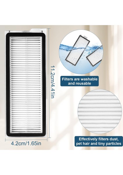 Roborock Qrevo Master/qrevo Slim Robot Süpürge Için Aksesuar Seti, Ana Silindir Fırçası, Yan Fırça, Filtre, Toz Torbası (Yurt Dışından) fiyatları