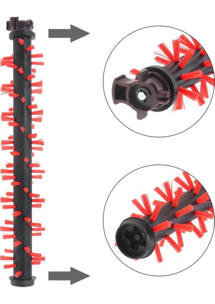 Halı Fırçası Rulosu 4 Adet, Elektrikli Süpürge Yedek Parçası, Bissell Crosswave 1866/1785 Halı Fırçası Rulo Fırçası (Yurt Dışından) fiyatları