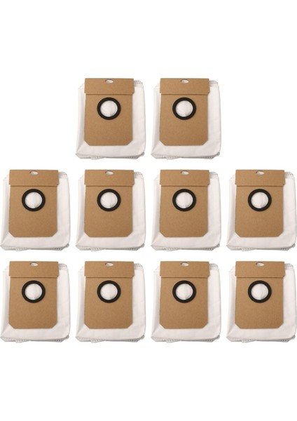 CONGA11090/HAIER H11/YUNMI ALPHA3PRO Dokumasız Toz Toplama Torbası Uyumlu 10 Adet Yedek Vakum Torbası (Yurt Dışından)