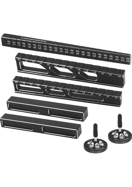 Rc Araba Ölçüm Aleti Rc Araba Sürüş Yüksekliği Ölçer Ölçümü Evrensel Pratik Rc Şasi Sarkma Ölçeri 1/10 Rc Araba Için (Yurt Dışından)