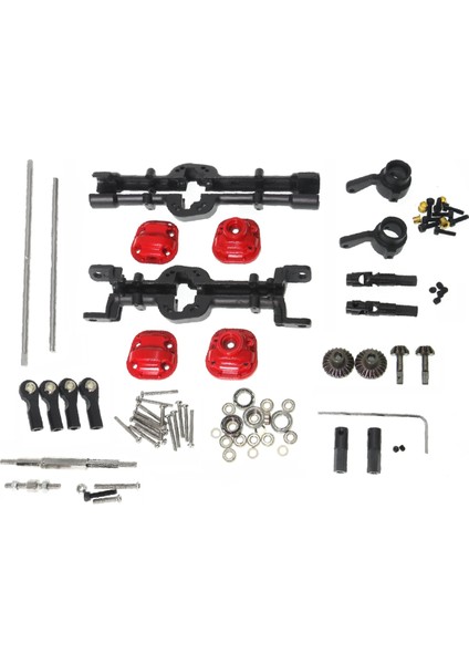 Mn D90 D91 D96 MN98 MN99S Metal Ön Arka Aks ve Tahrik Mili Takımı 1/12 Rc Araba Yükseltme Parçaları Aksesuarları (Yurt Dışından) modelleri