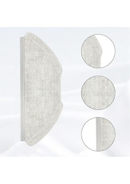 Aırrobo T20 Vakum Robot Aksesuarları 6 Adet Mop Bezi Pedleri, Robot Vakum Süpürgesi Yedek Parçaları (Yurt Dışından) fiyatları