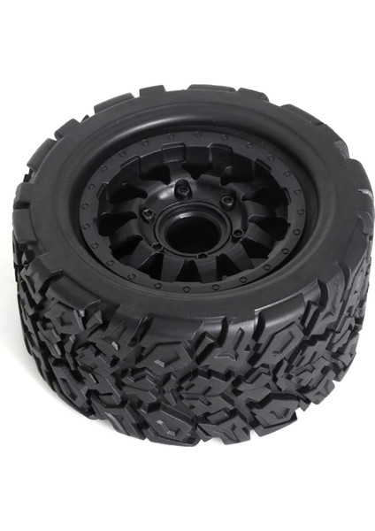 4 Adet 110MM 1/10 Canavar-Akrobasi Kamyon Lastiği 12MM ve 14MM Altıgen Traxxas/maxx Arrma Granit/kraton/outcast/tamiya B Için (Yurt Dışından) modelleri