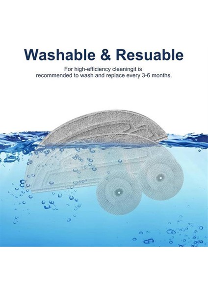 Roborock S8 Maxv Ultra/ G20S Robot Süpürge 16 Adet Mop Ped Yedekleri Çift Sonik Titreşim Modülleri Kenar Mop Pedleri (Yurt Dışından) modelleri